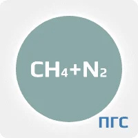 ПГС ГСО 1 разряд метан (CH4) 1,10 % в азоте (N2) в стальном баллоне 5 л. вентиль латунь
