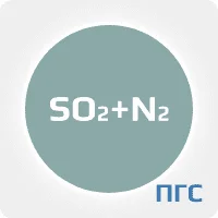 ПГС ГСО 1 разряд диоксид серы  (SO2) 25 ppm в азоте (N2) в алюминиевом баллоне 4-5 л. вентиль нержавеющая сталь