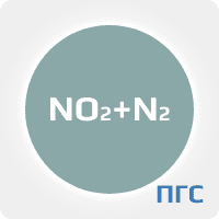 ПГС ГСО 1 разряд диоксид азота (NО2) 0.000785% в азоте (N2) в алюминиевом баллоне luxfer 5 л. вентиль нержавеющий
