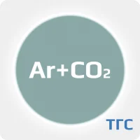 Техническая газовая смесь Аргон (Ar) 90% (6.0) + Диоксид углерода (CO2) (4.5) (остальн.) в баллоне 5л. 150 бар соединение DIN 6 (W21,8x1/14'')